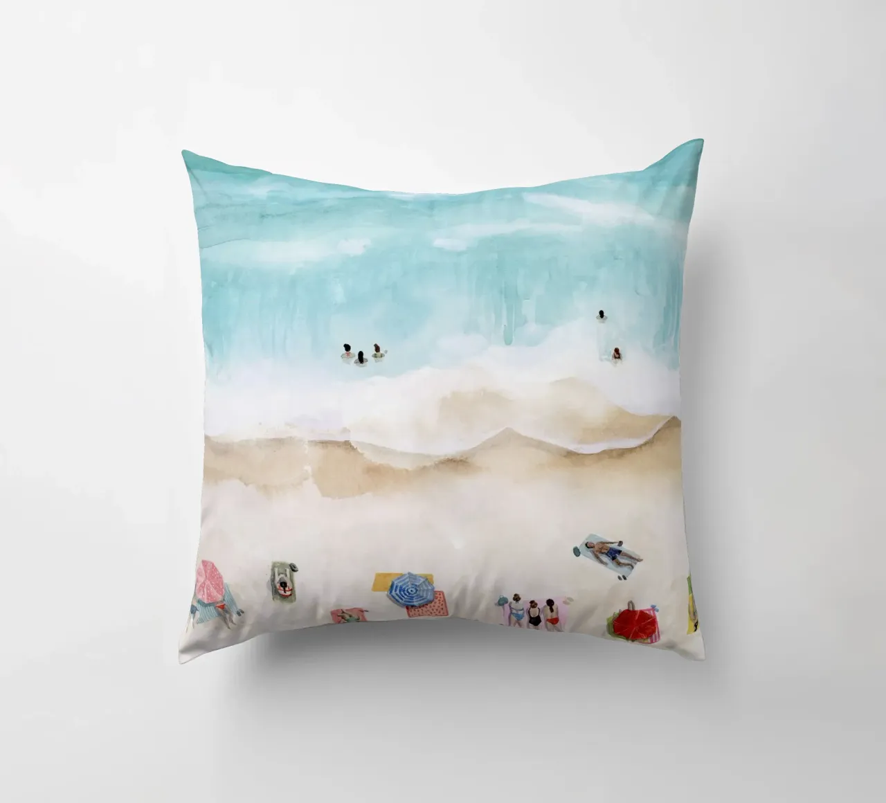 Settimana balneare I - Grace Popp cuscino da medineprint