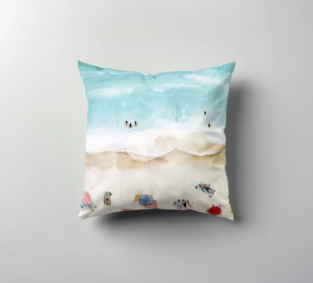 Settimana balneare I - Grace Popp cuscino da medineprint