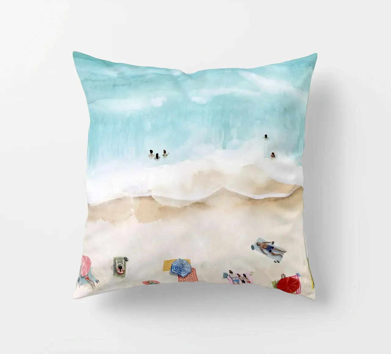 Settimana balneare I - Grace Popp cuscino da medineprint