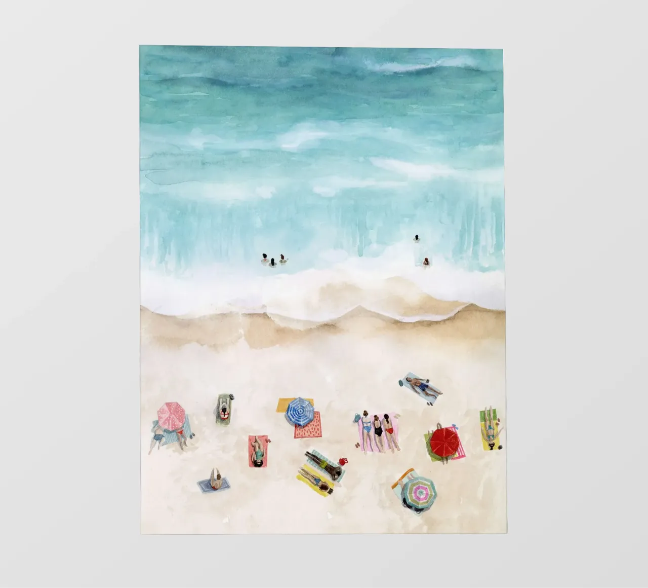 Settimana balneare I - Grace Popp pellicola backlit da medineprint