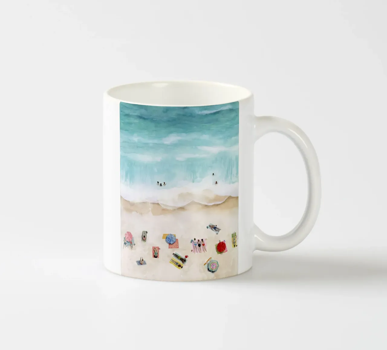 Beach Week I - Grace Popp keramische mok van medineprint