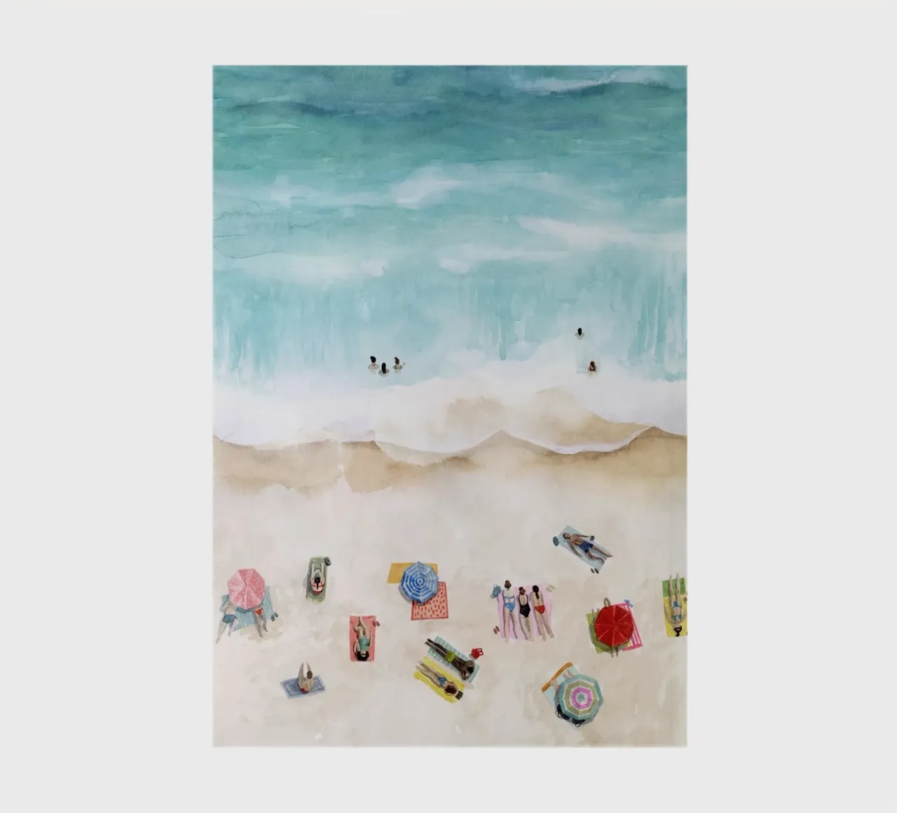 Beach Week I - Grace Popp notebook by medineprint