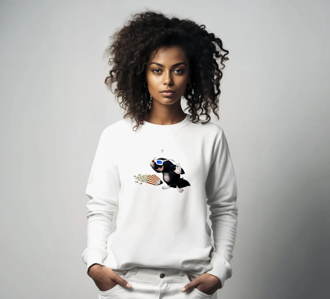 3D (Titled) felpa da Rob Art | Illustration