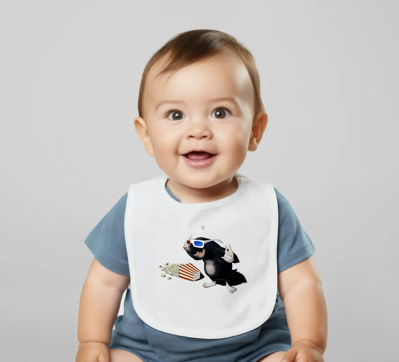 3D (Titled) bavaglino da Rob Art | Illustration