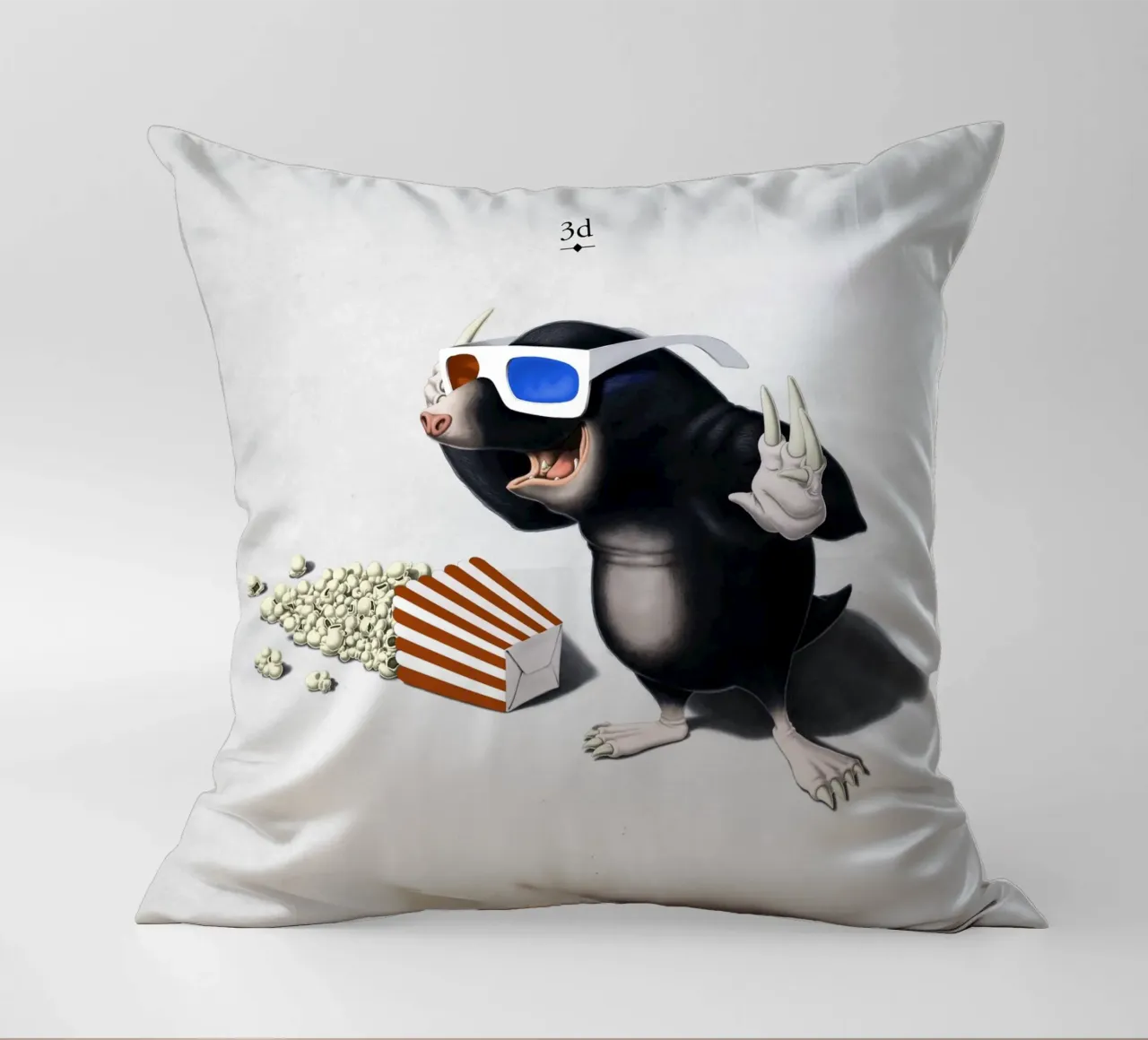 3D (Titled) cuscino da Rob Art | Illustration