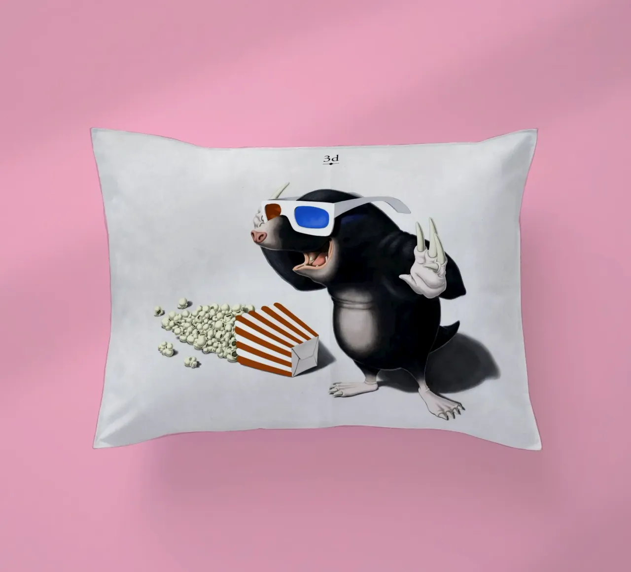 3D (Titled) cuscino da Rob Art | Illustration