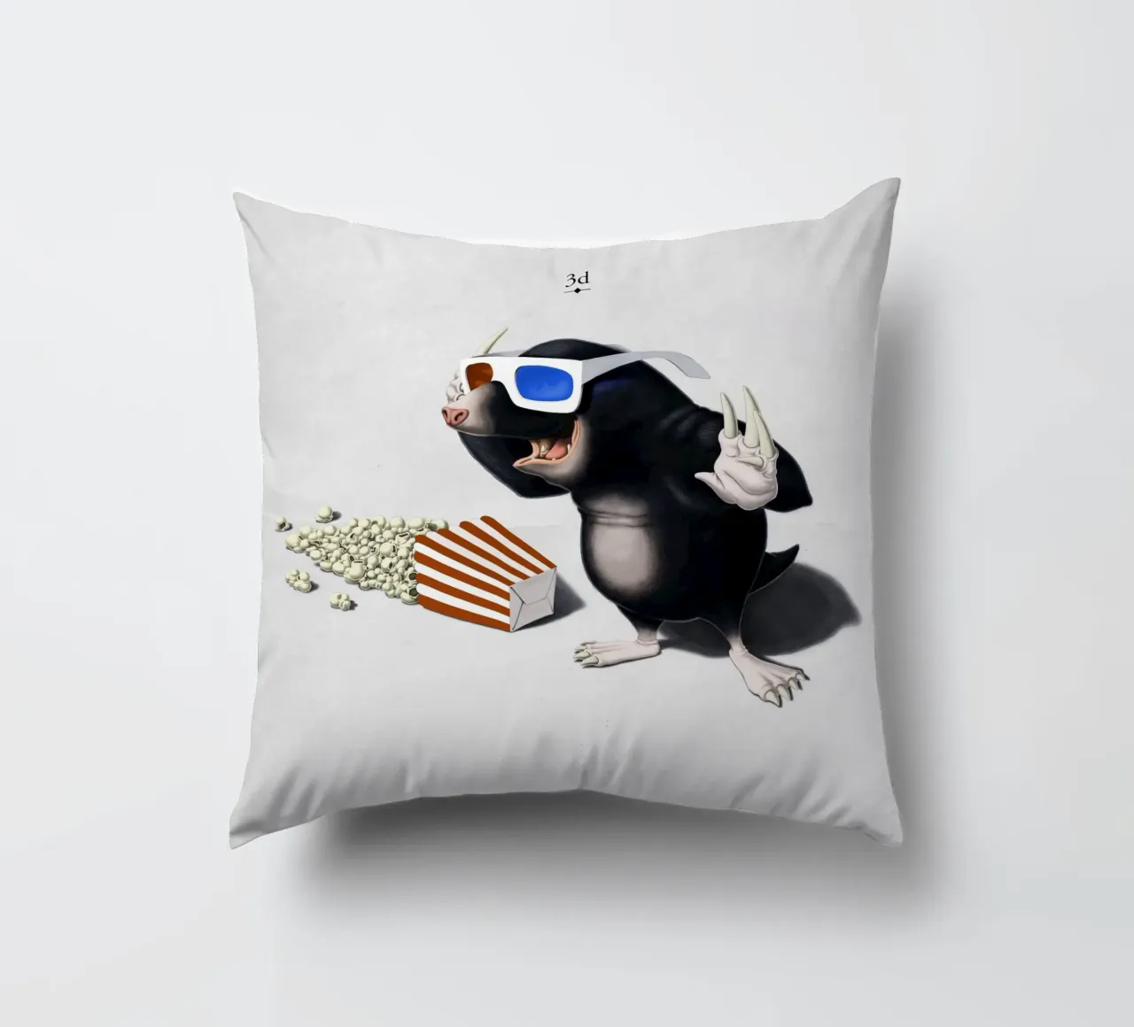 3D (Titled) cuscino da Rob Art | Illustration