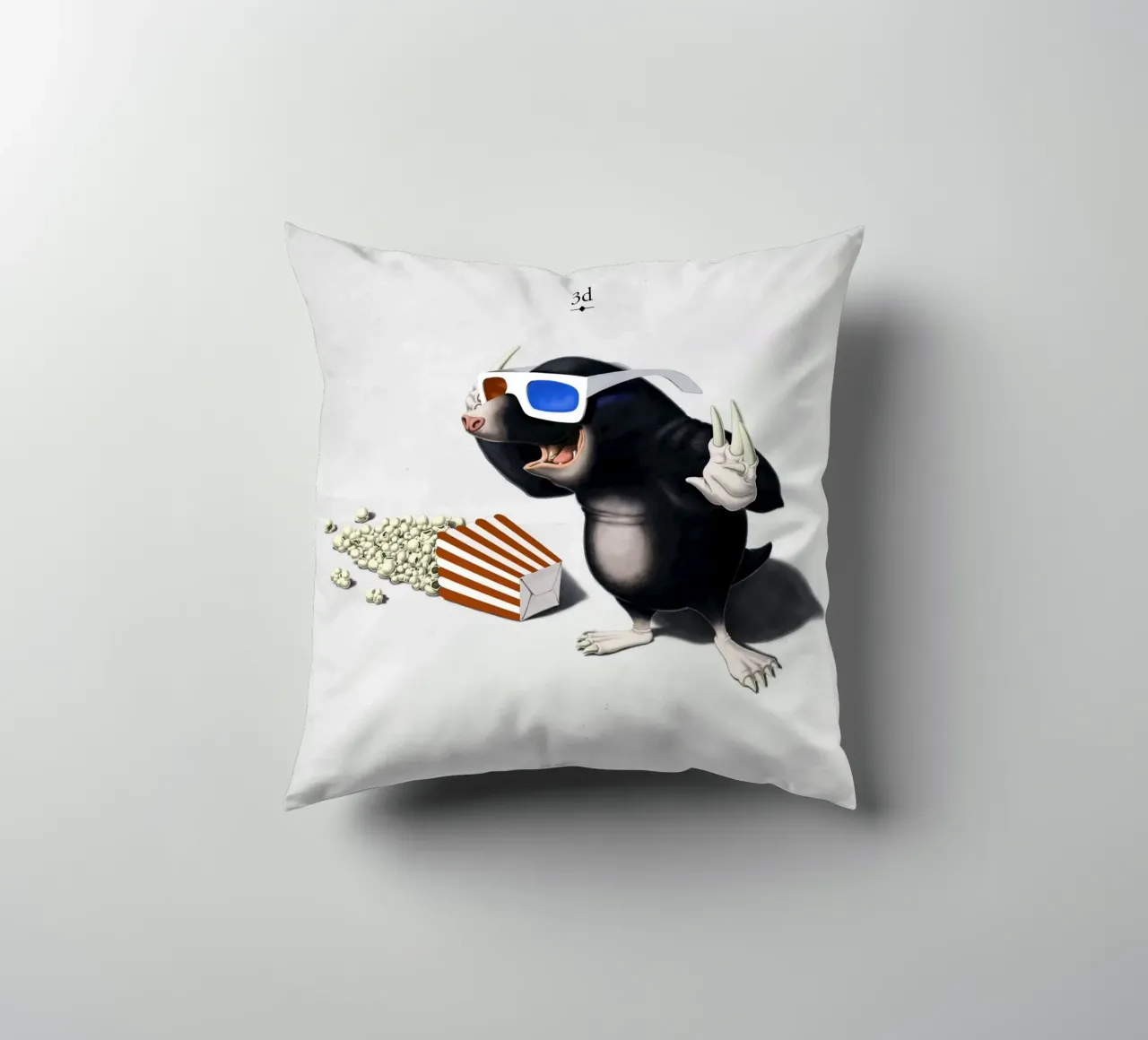 3D (Titled) cuscino da Rob Art | Illustration