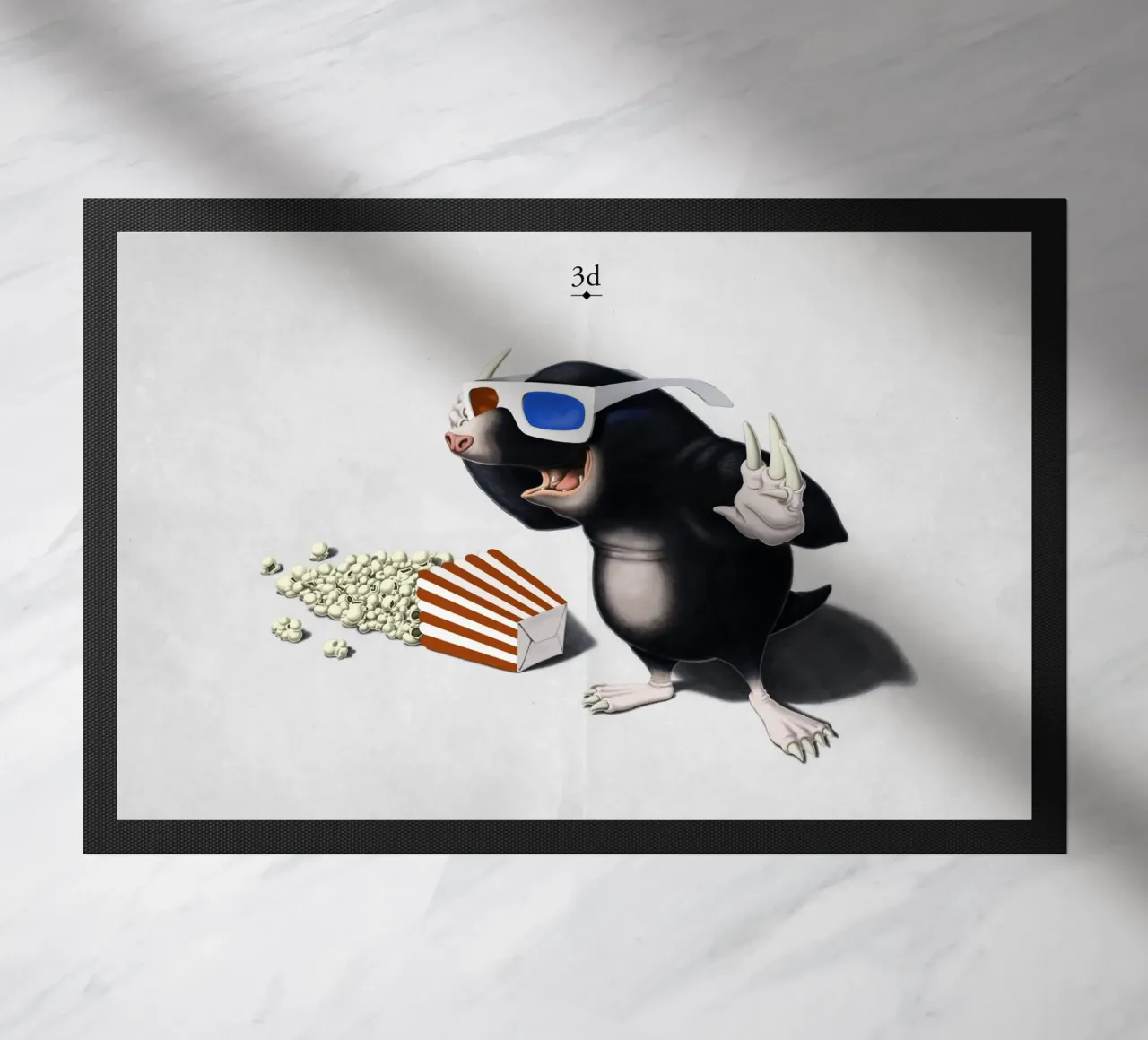 3D (Titled) zerbino da Rob Art | Illustration
