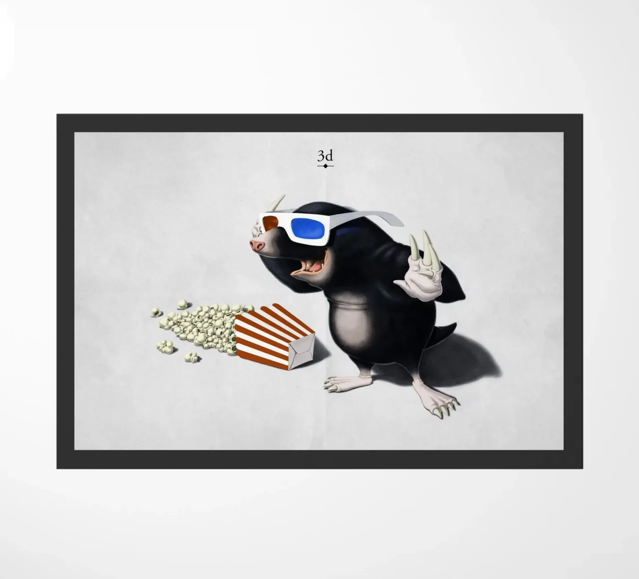 3D (Titled) zerbino da Rob Art | Illustration