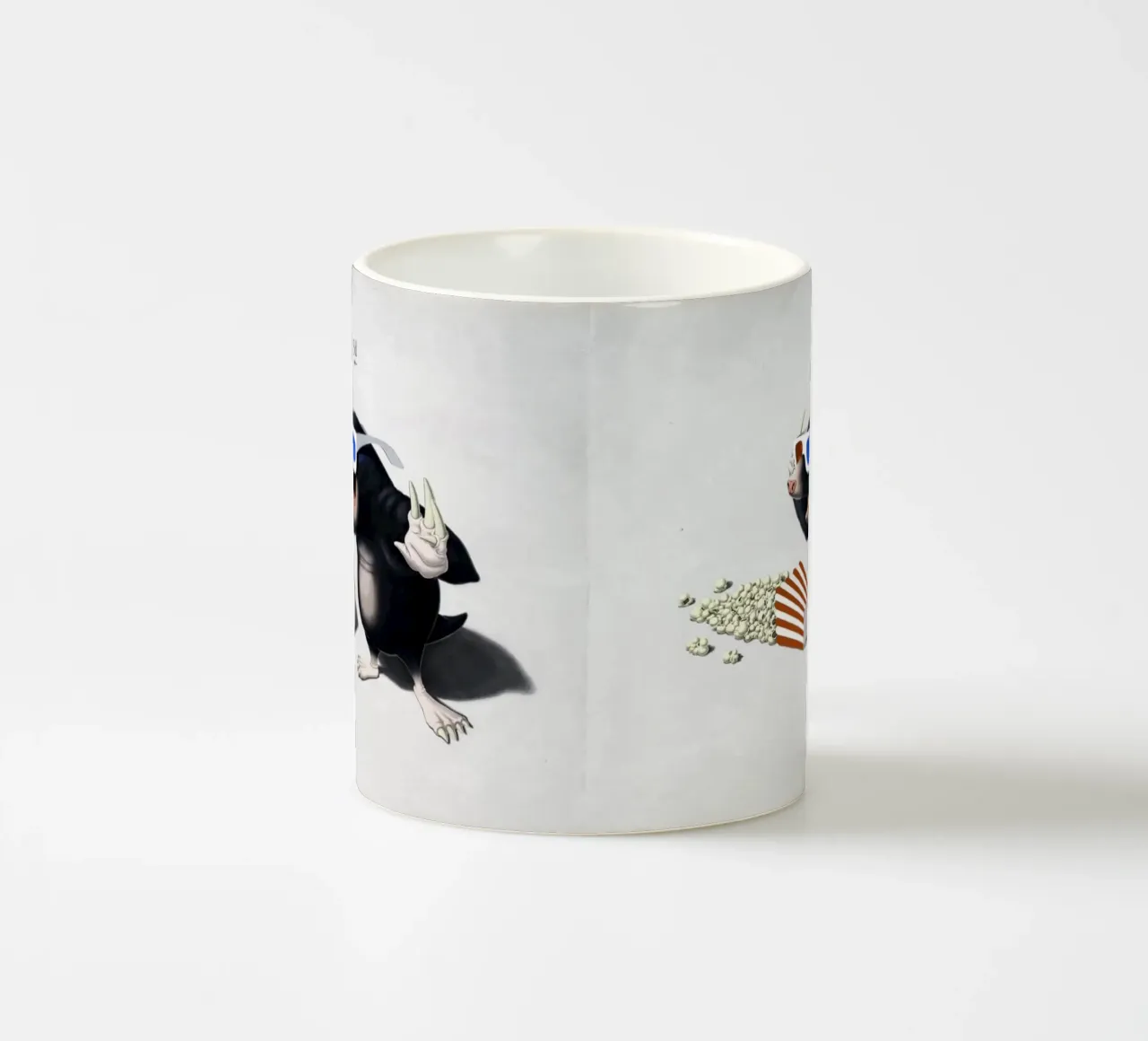 3D (Titled) tazza in ceramica da Rob Art | Illustration
