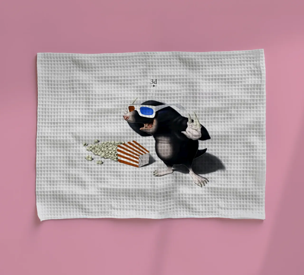 3D (Titled) canovaccio da cucina da Rob Art | Illustration