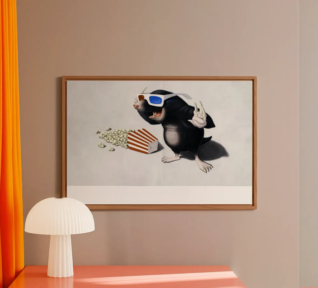 3D (Titled) alluminio dibond da Rob Art | Illustration