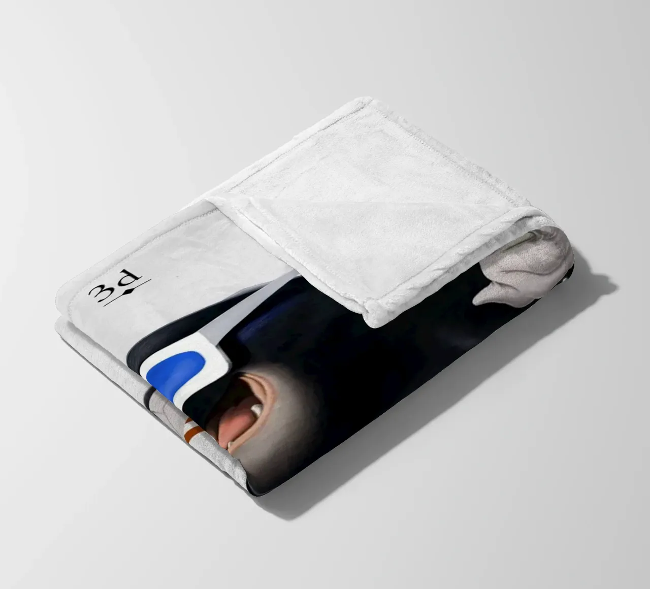 3D (Titled) coperta in pile da Rob Art | Illustration