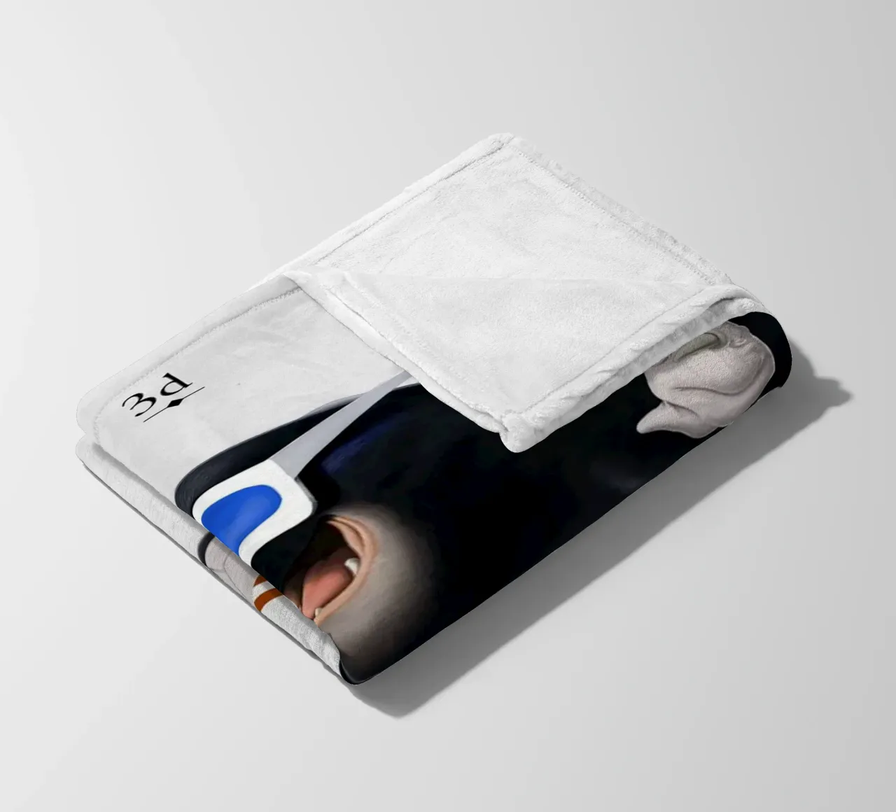 3D (Titled) coperta in pile da Rob Art | Illustration