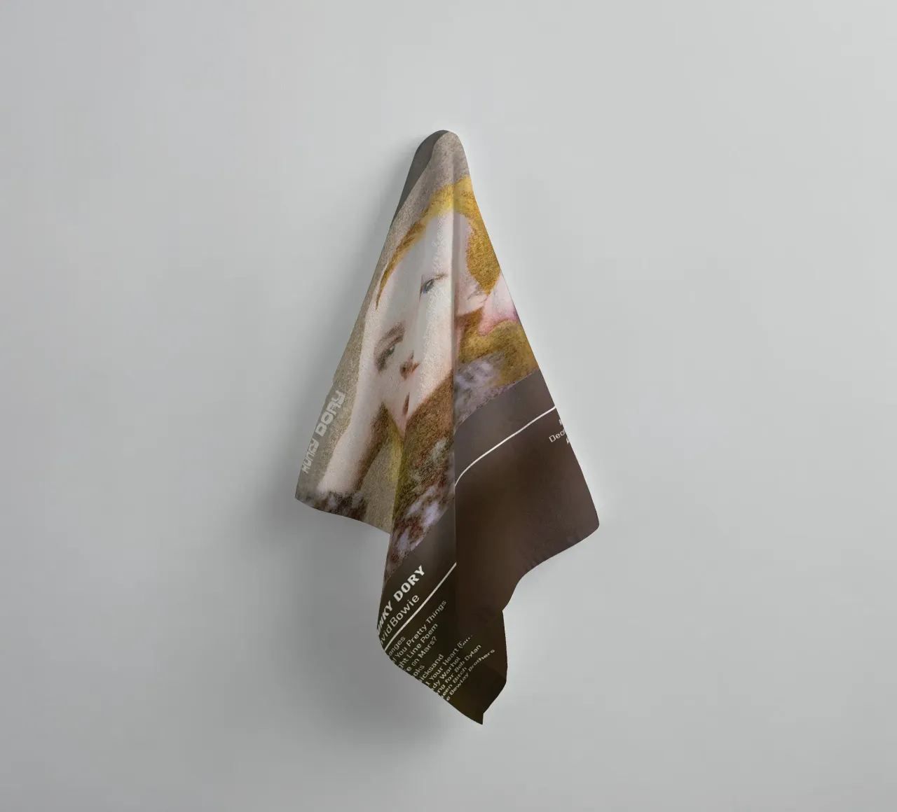 Hunky Dory By David Bowie asciugamano da bagno da DGUnder
