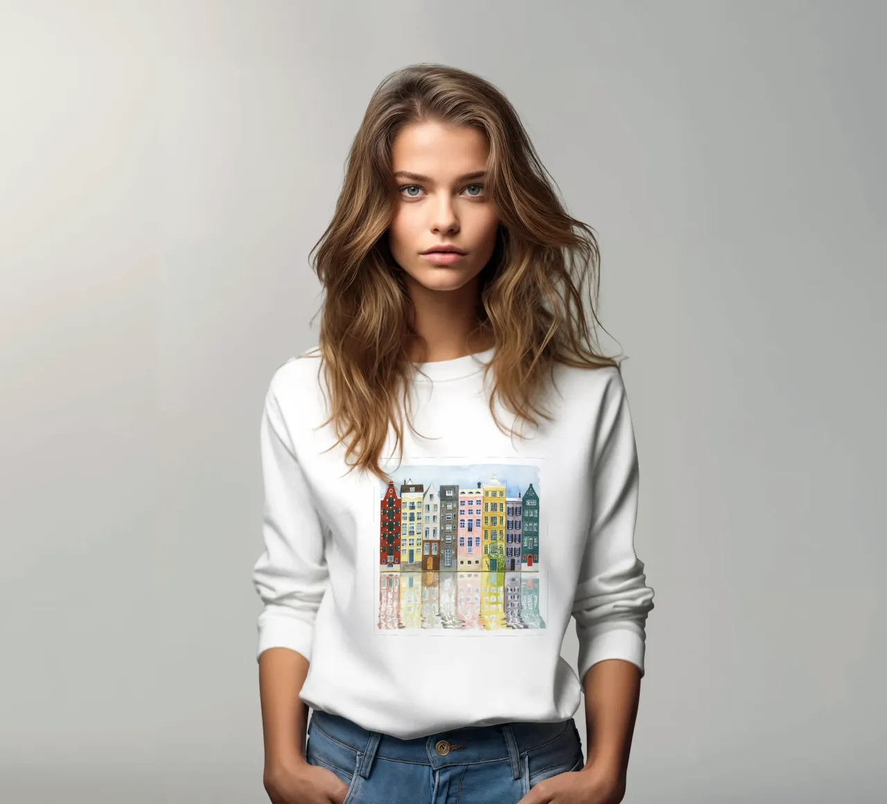 Quartiere II - Grace Popp felpa da medineprint