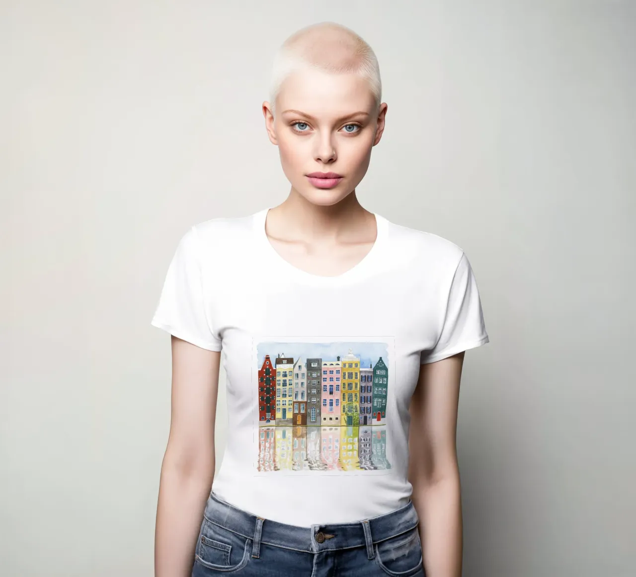 Quartiere II - Grace Popp t-shirt da donna da medineprint