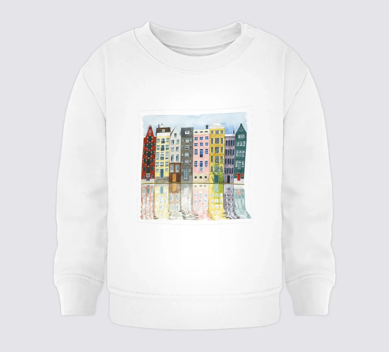 Quartiere II - Grace Popp felpa neonato da medineprint