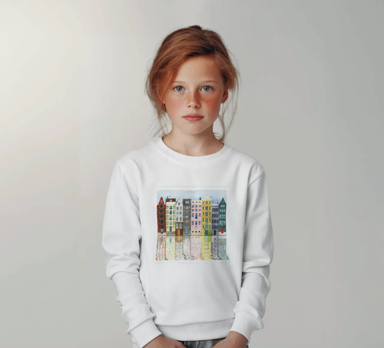Quartiere II - Grace Popp felpa bambino da medineprint
