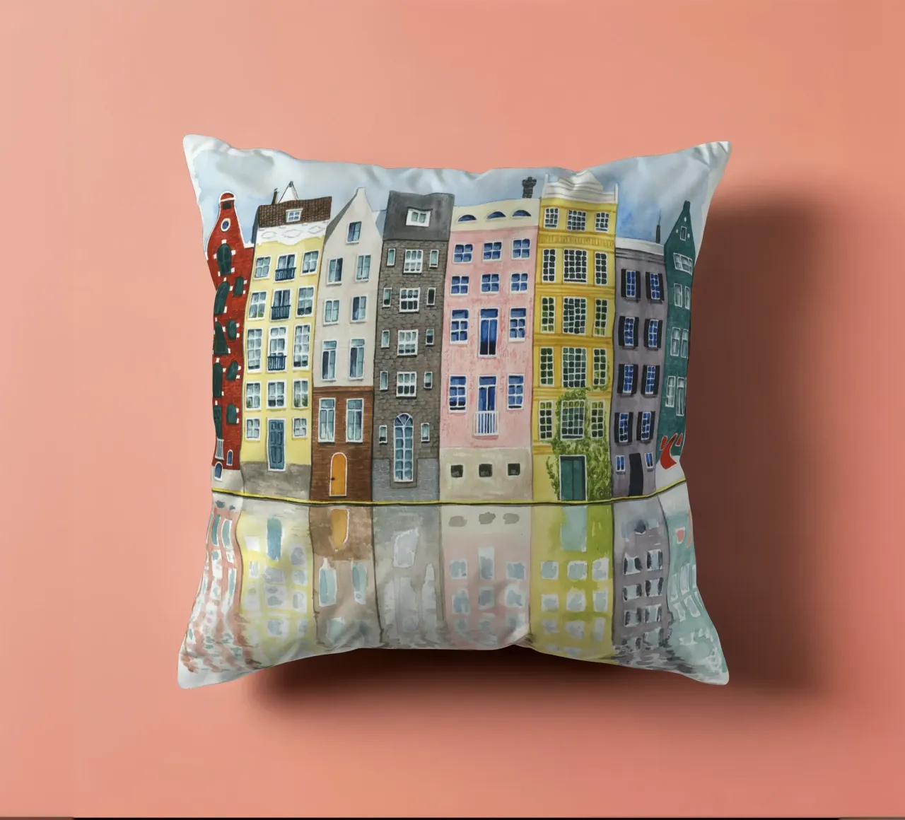 Quartiere II - Grace Popp cuscino da medineprint