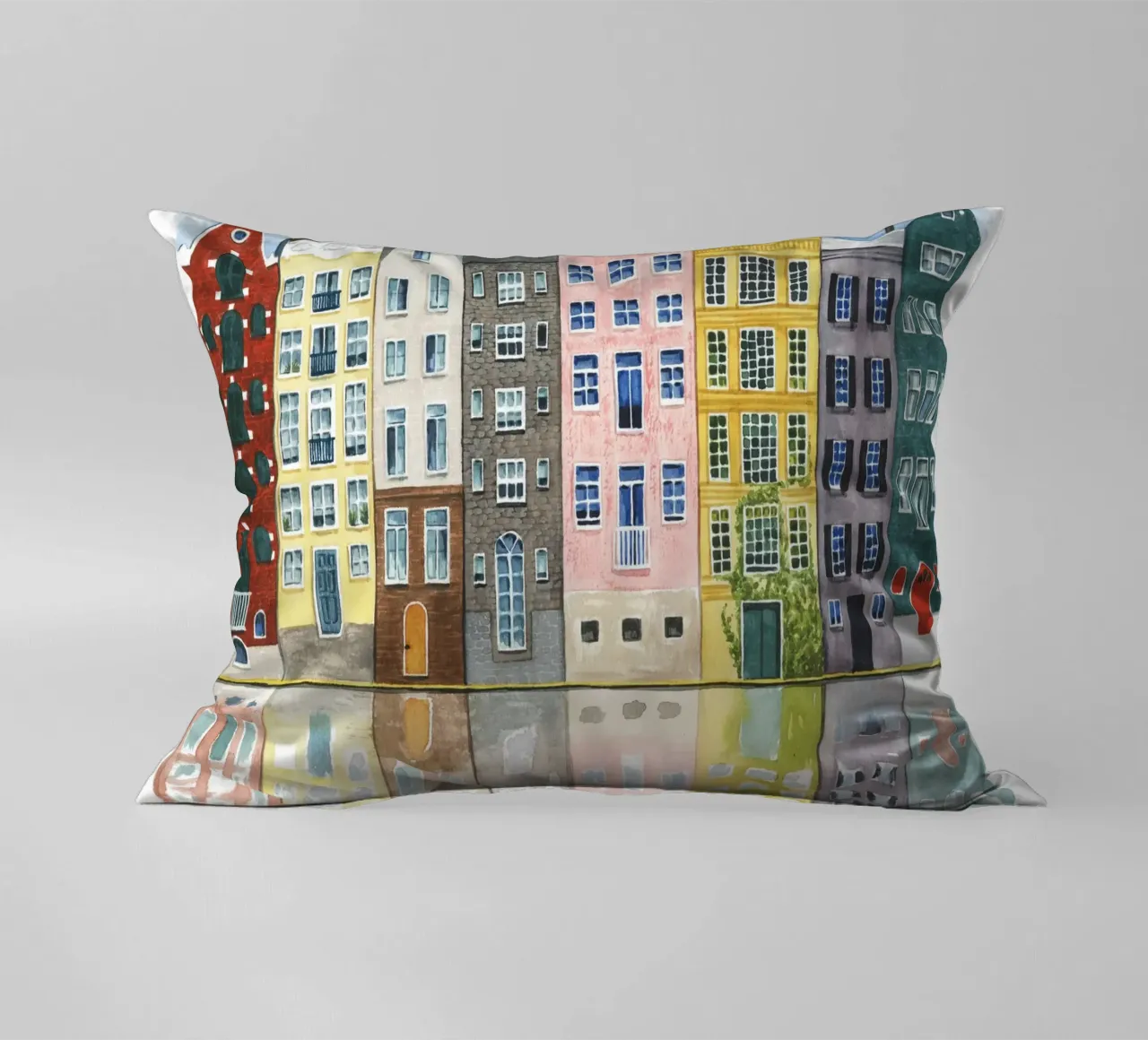 Quartiere II - Grace Popp cuscino da medineprint