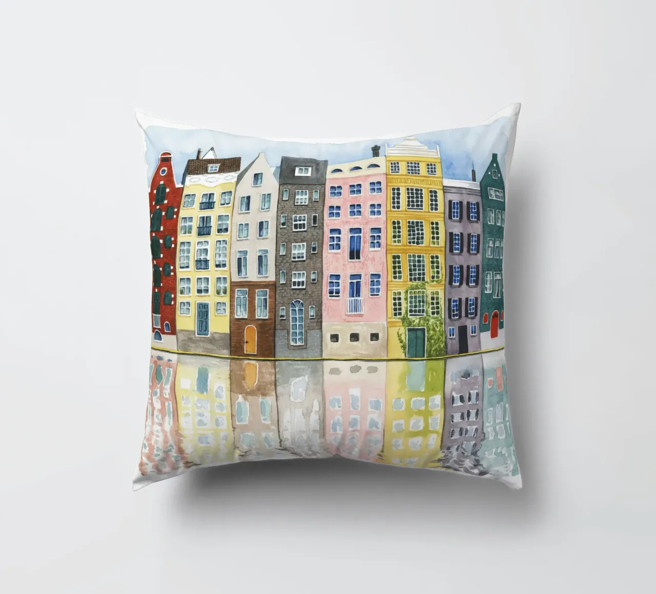 Quartiere II - Grace Popp cuscino da medineprint