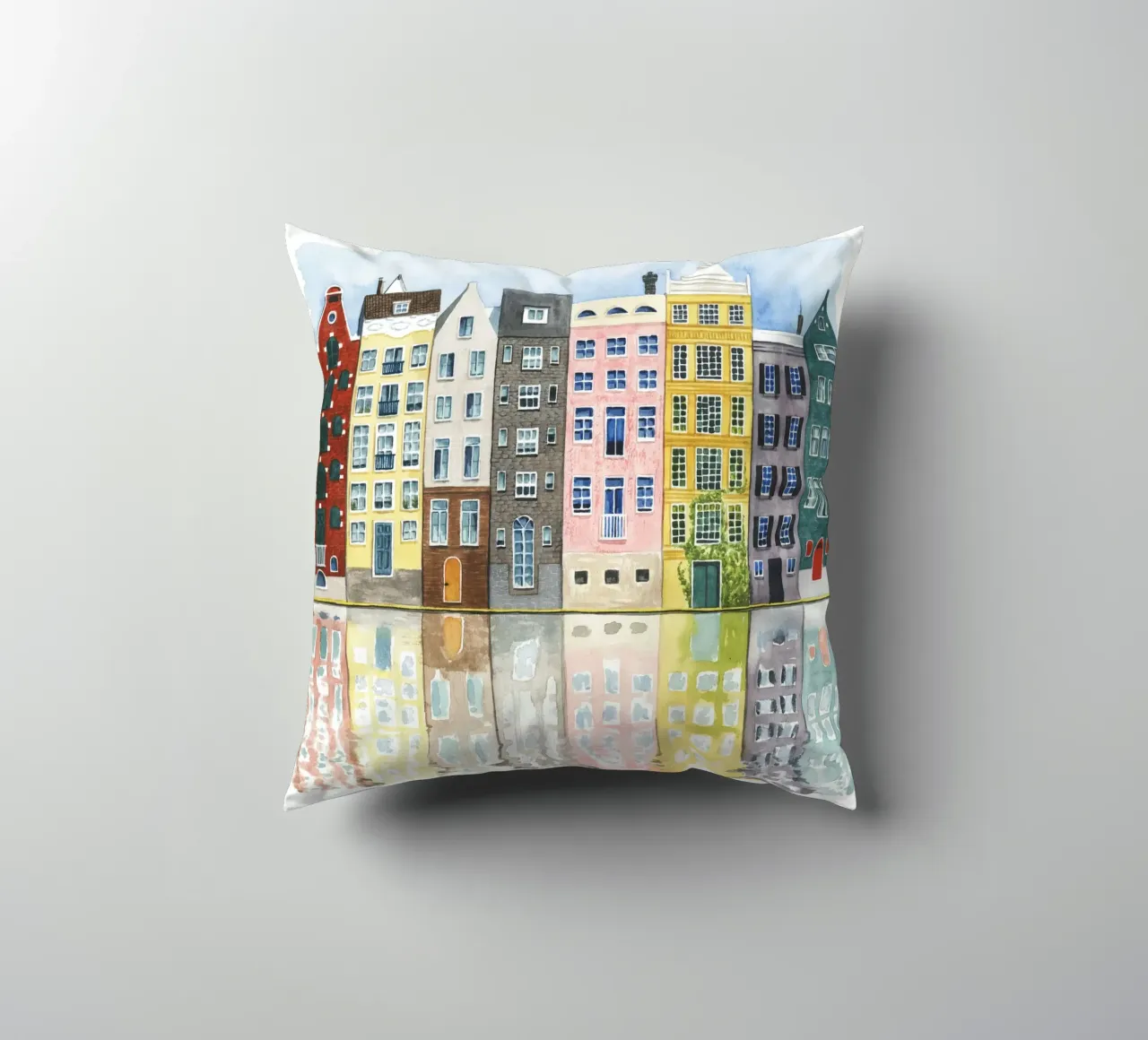 Quartiere II - Grace Popp cuscino da medineprint