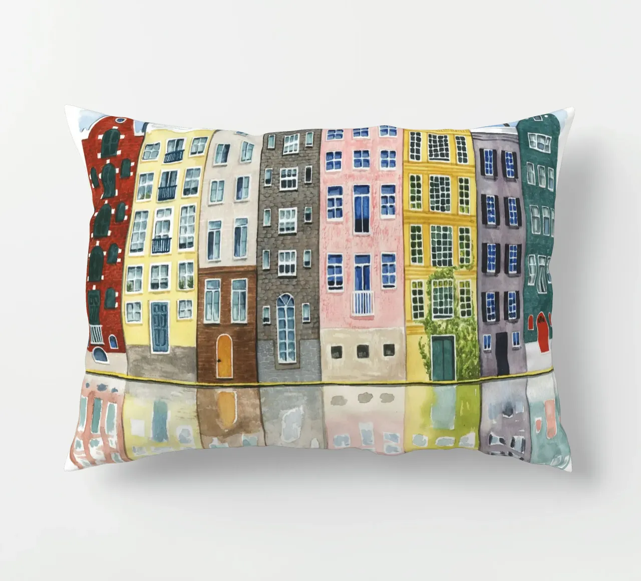 Quartiere II - Grace Popp cuscino da medineprint