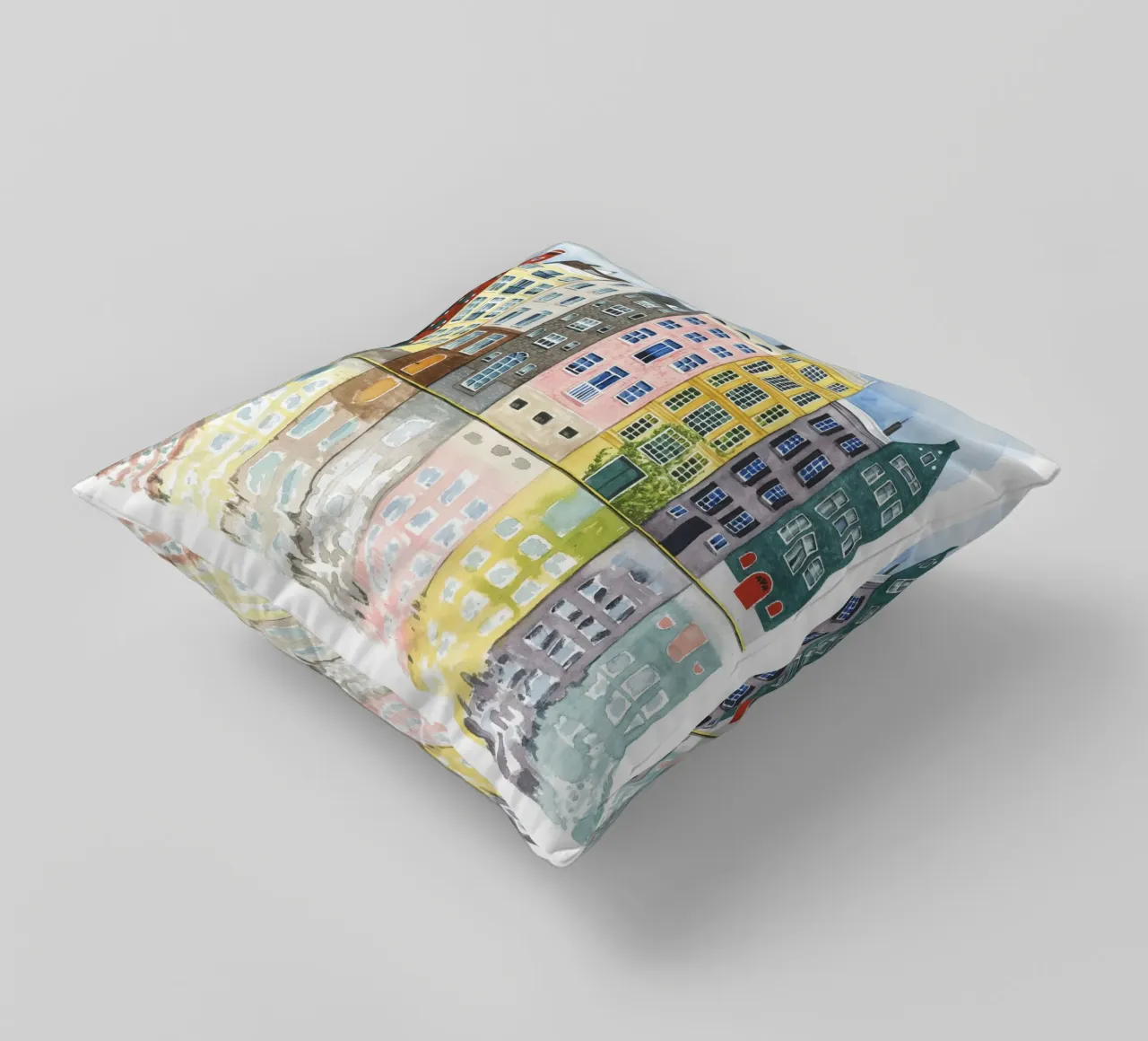 Quartiere II - Grace Popp cuscino da medineprint