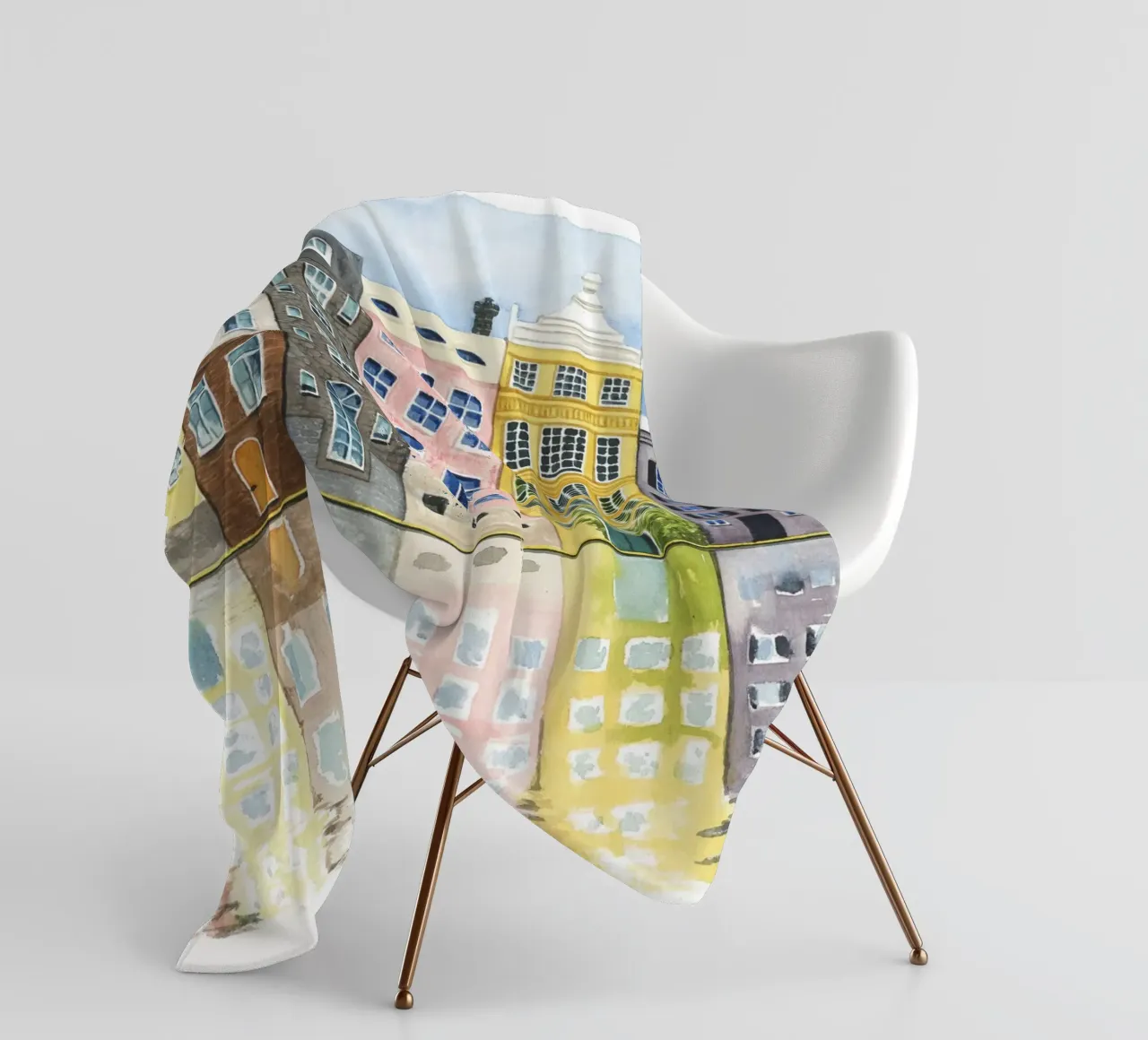 Quartiere II - Grace Popp coperta in pile da medineprint