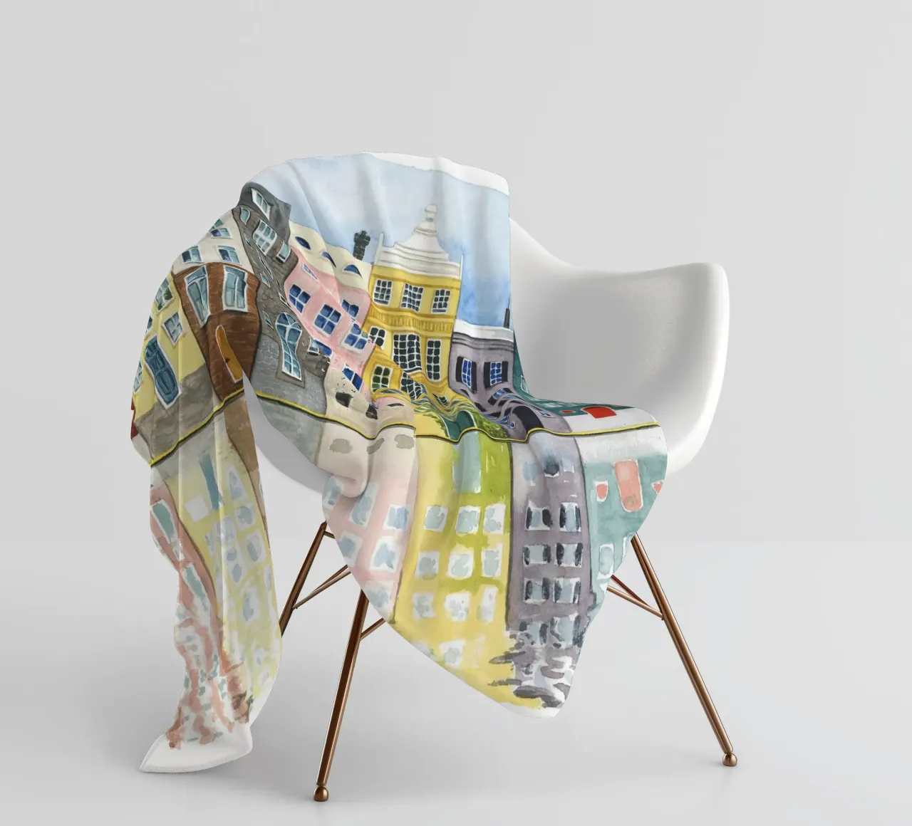 Quartiere II - Grace Popp coperta in pile da medineprint