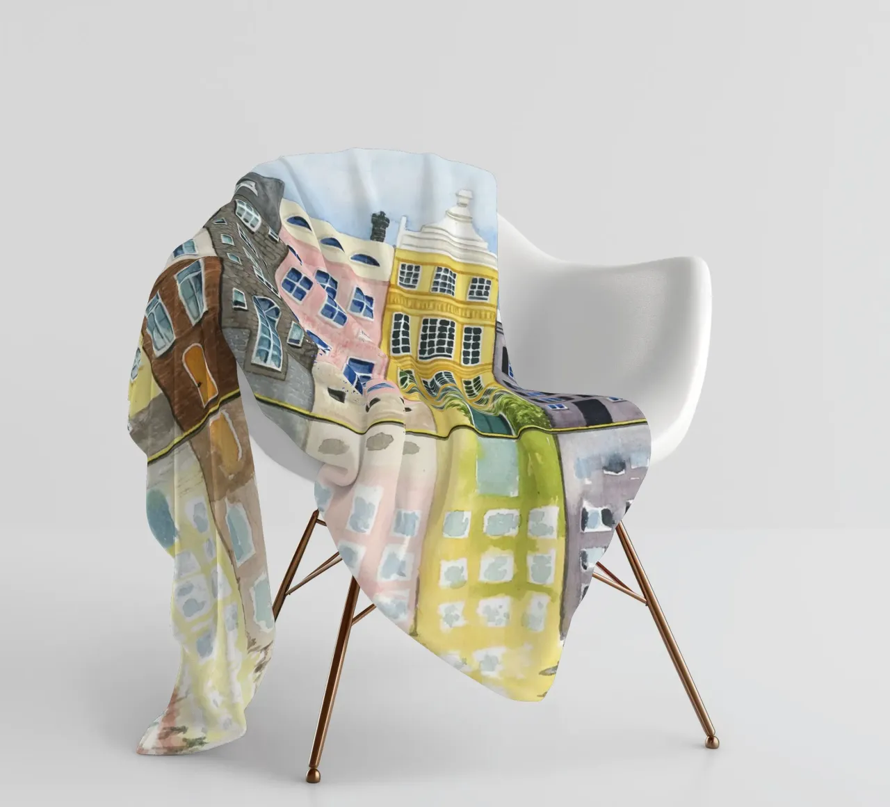 Quartiere II - Grace Popp coperta in pile da medineprint