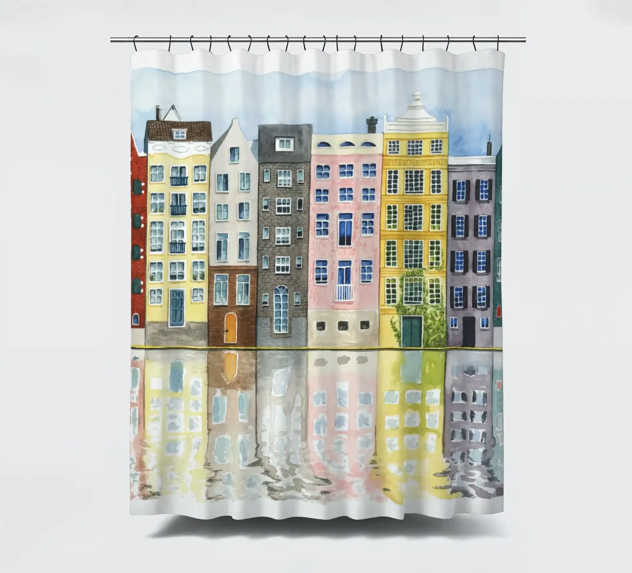 Quartiere II - Grace Popp tenda da doccia da medineprint