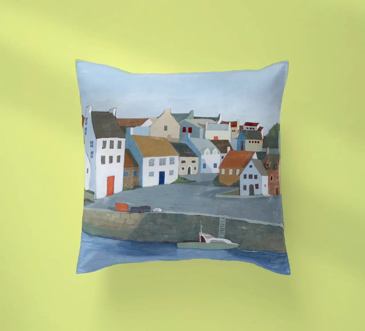 Vecchia città di mare I - Grace Popp cuscino da medineprint
