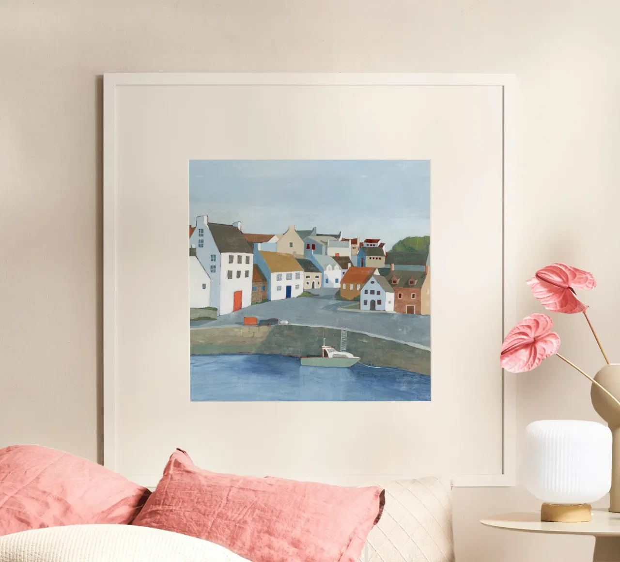 Vecchia città di mare I - Grace Popp carta hahnemühle da medineprint