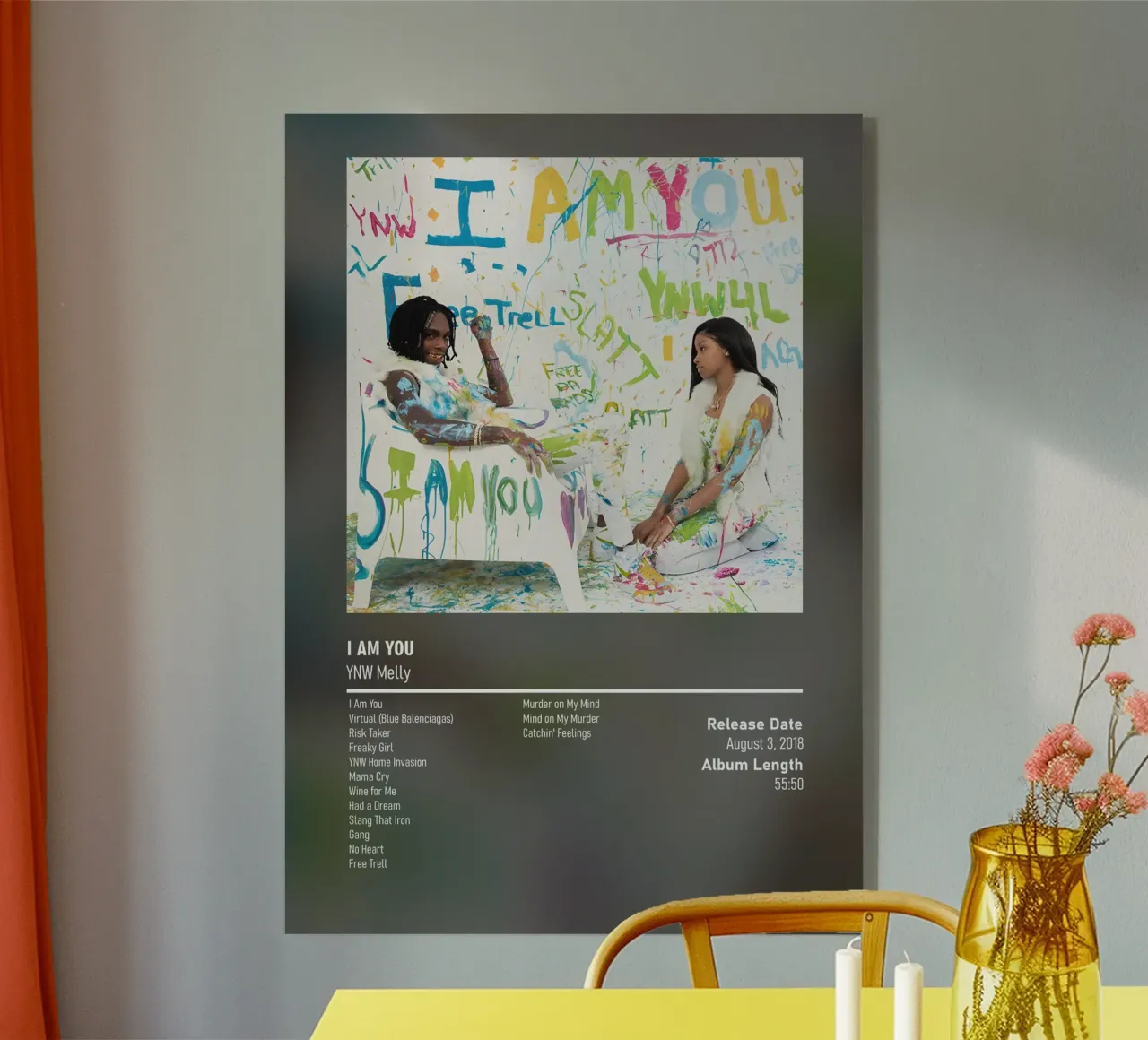 I Am You By YNW Melly Acryl-Glas von DGUnder