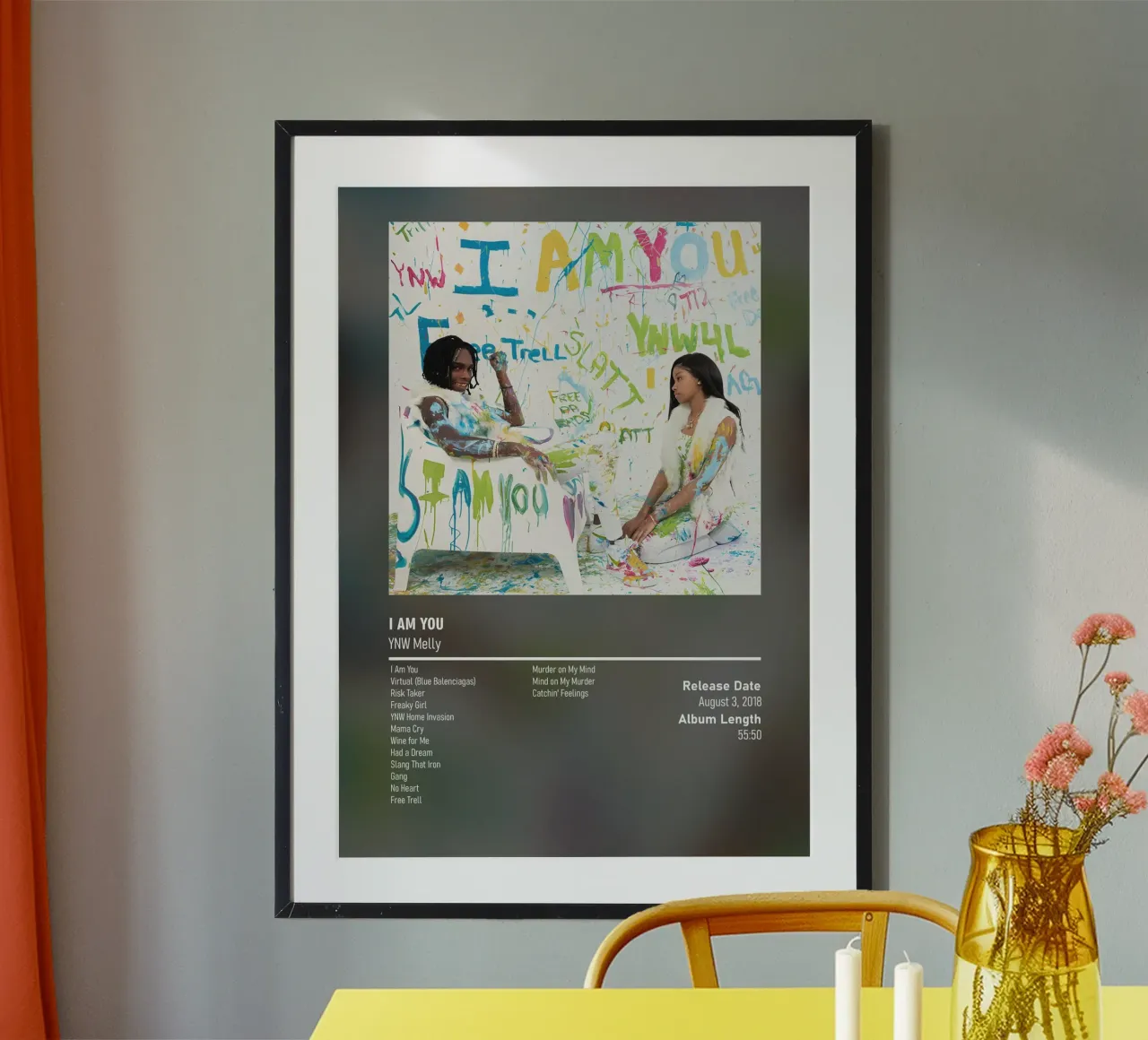I Am You By YNW Melly carta hahnemühle da DGUnder