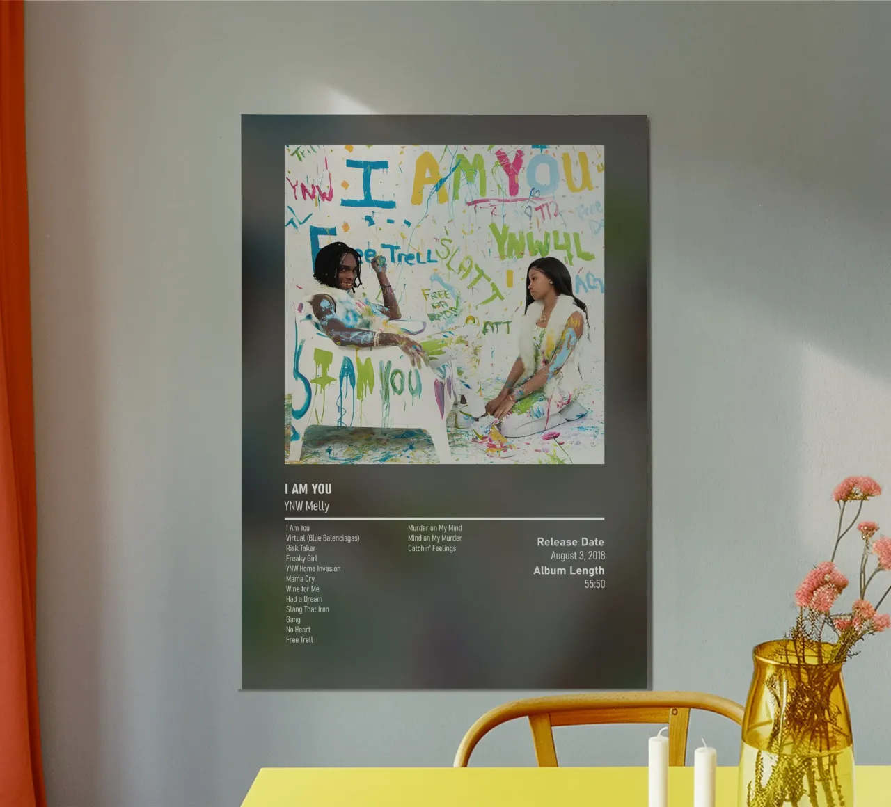 I Am You By YNW Melly carta hahnemühle da DGUnder