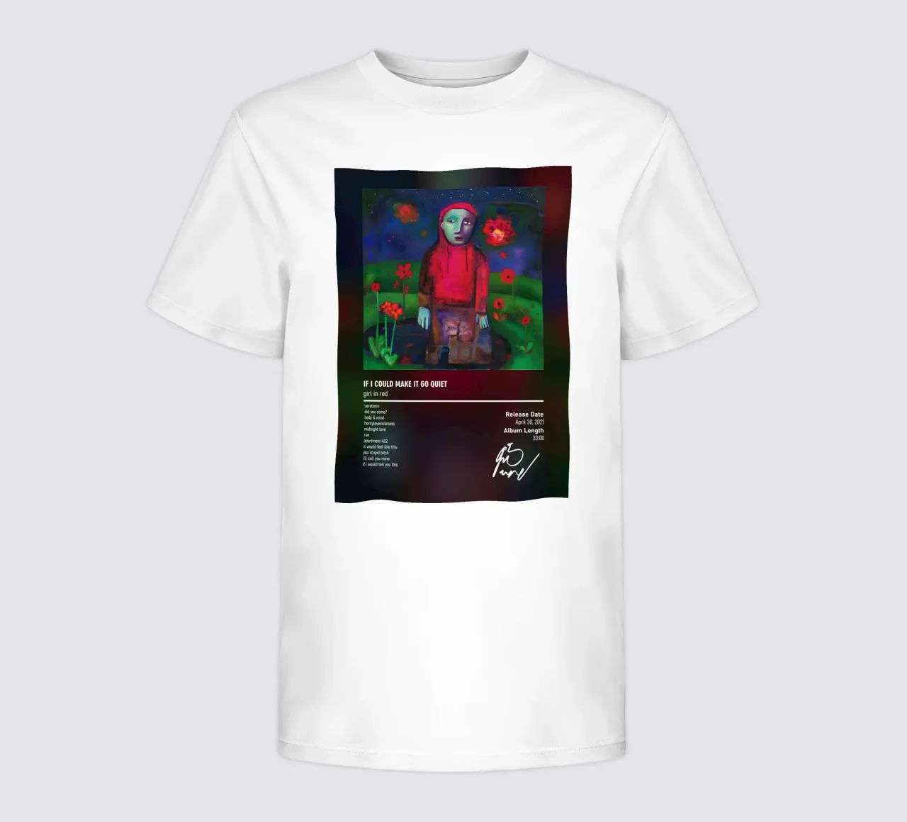 if i could make it go quiet (2021) by girl in red t-shirt bambini da DGUnder