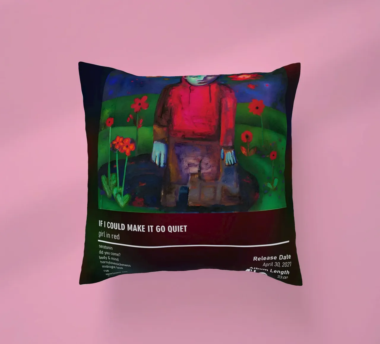 if i could make it go quiet (2021) by girl in red cuscino da DGUnder