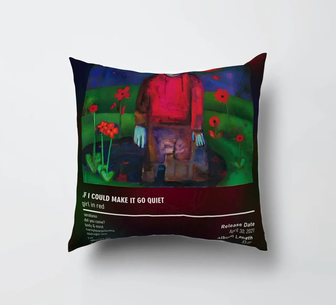 if i could make it go quiet (2021) by girl in red cuscino da DGUnder
