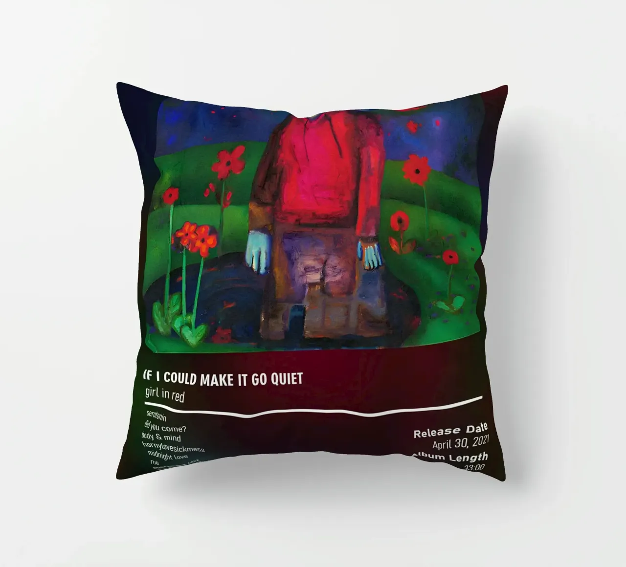 if i could make it go quiet (2021) by girl in red cuscino da DGUnder