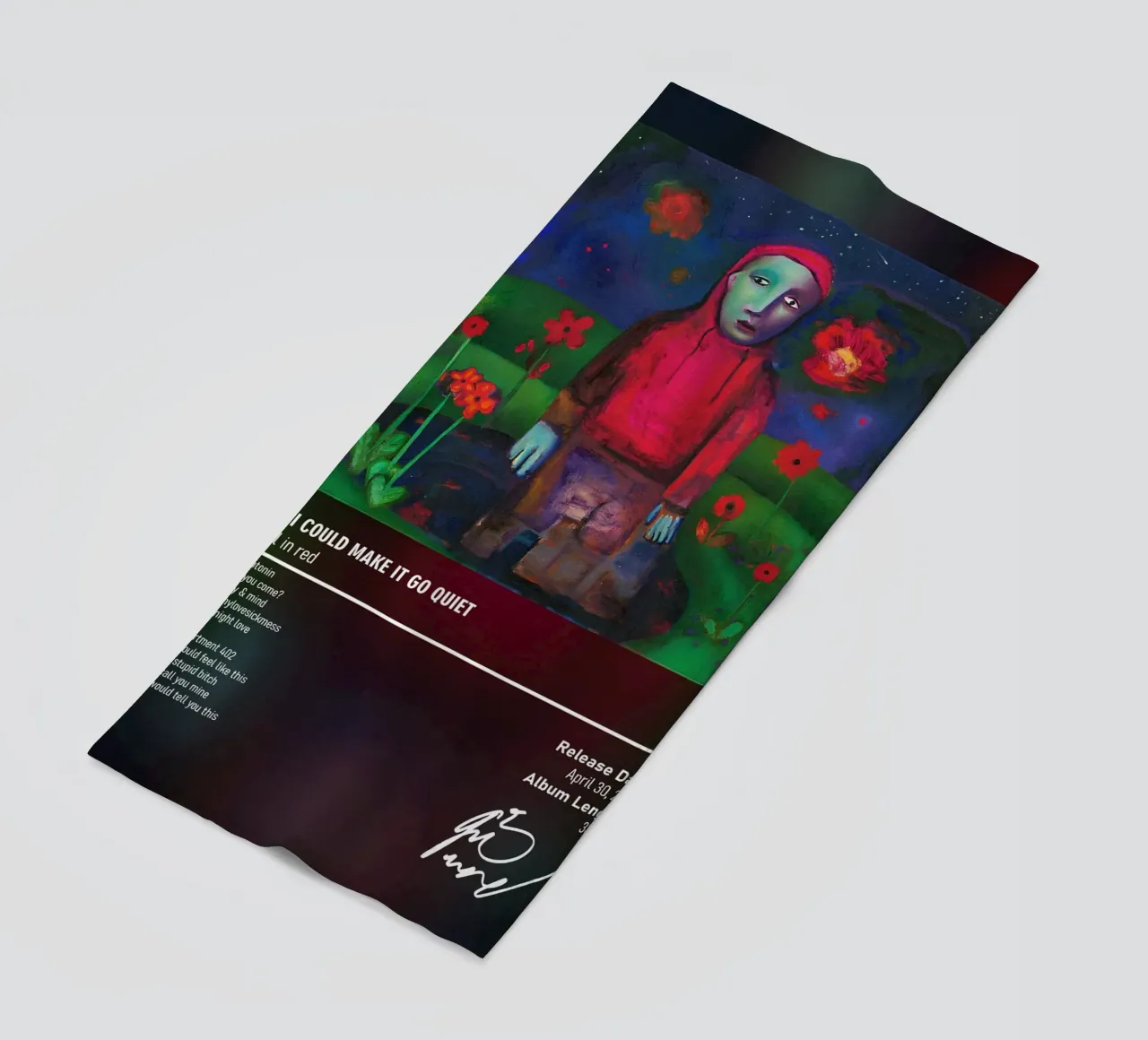 if i could make it go quiet (2021) by girl in red strandhanddoek van DGUnder