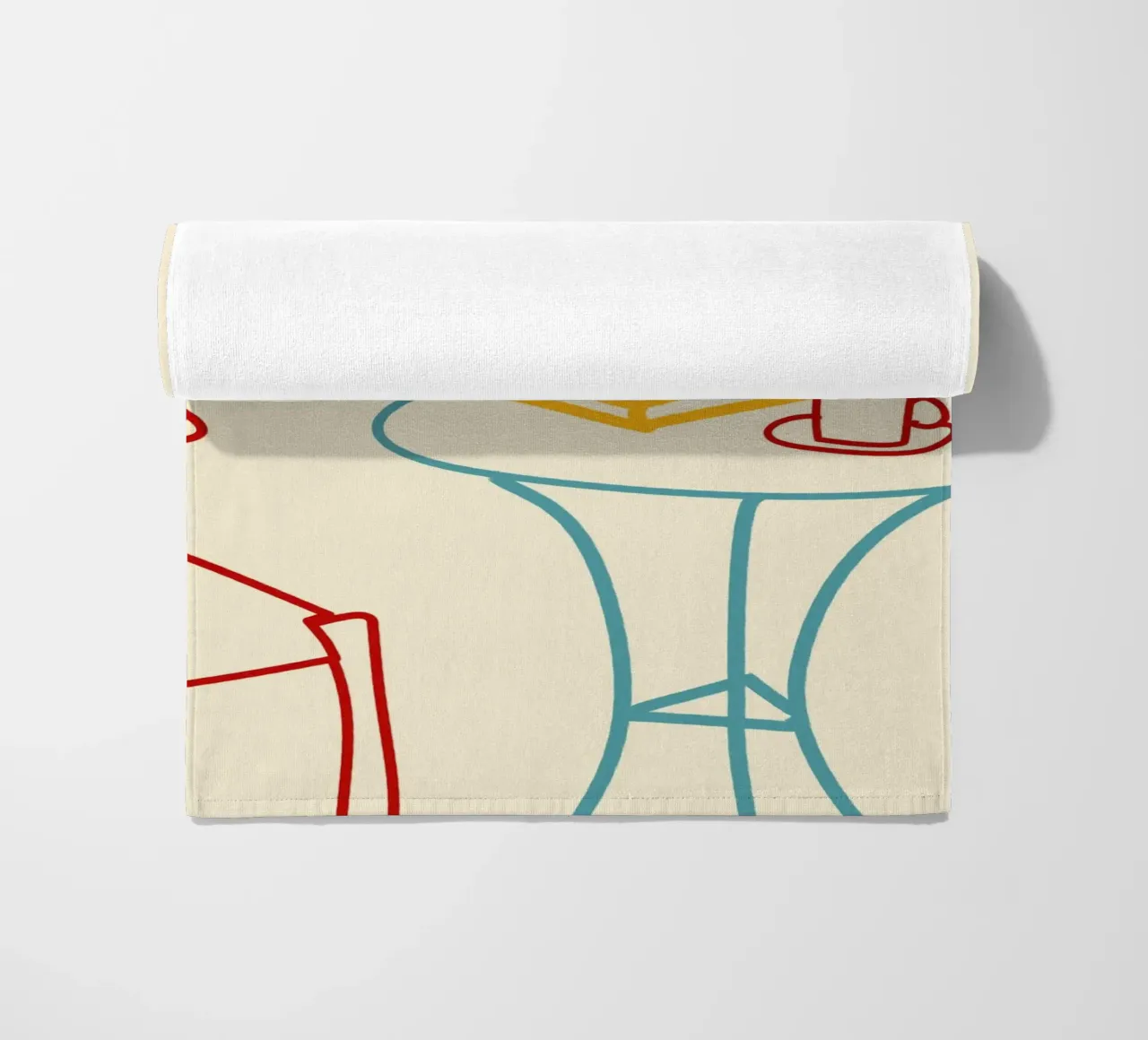 Smettere di scorrere, iniziare a vivere telo mare da Kintsugi99