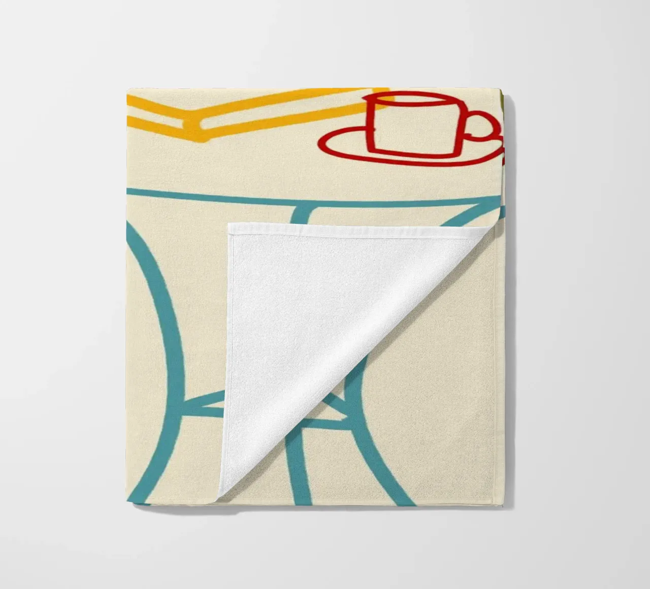 Smettere di scorrere, iniziare a vivere telo mare da Kintsugi99