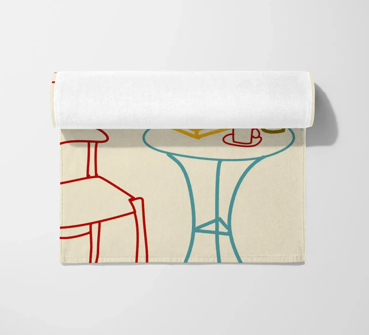 Smettere di scorrere, iniziare a vivere telo mare da Kintsugi99