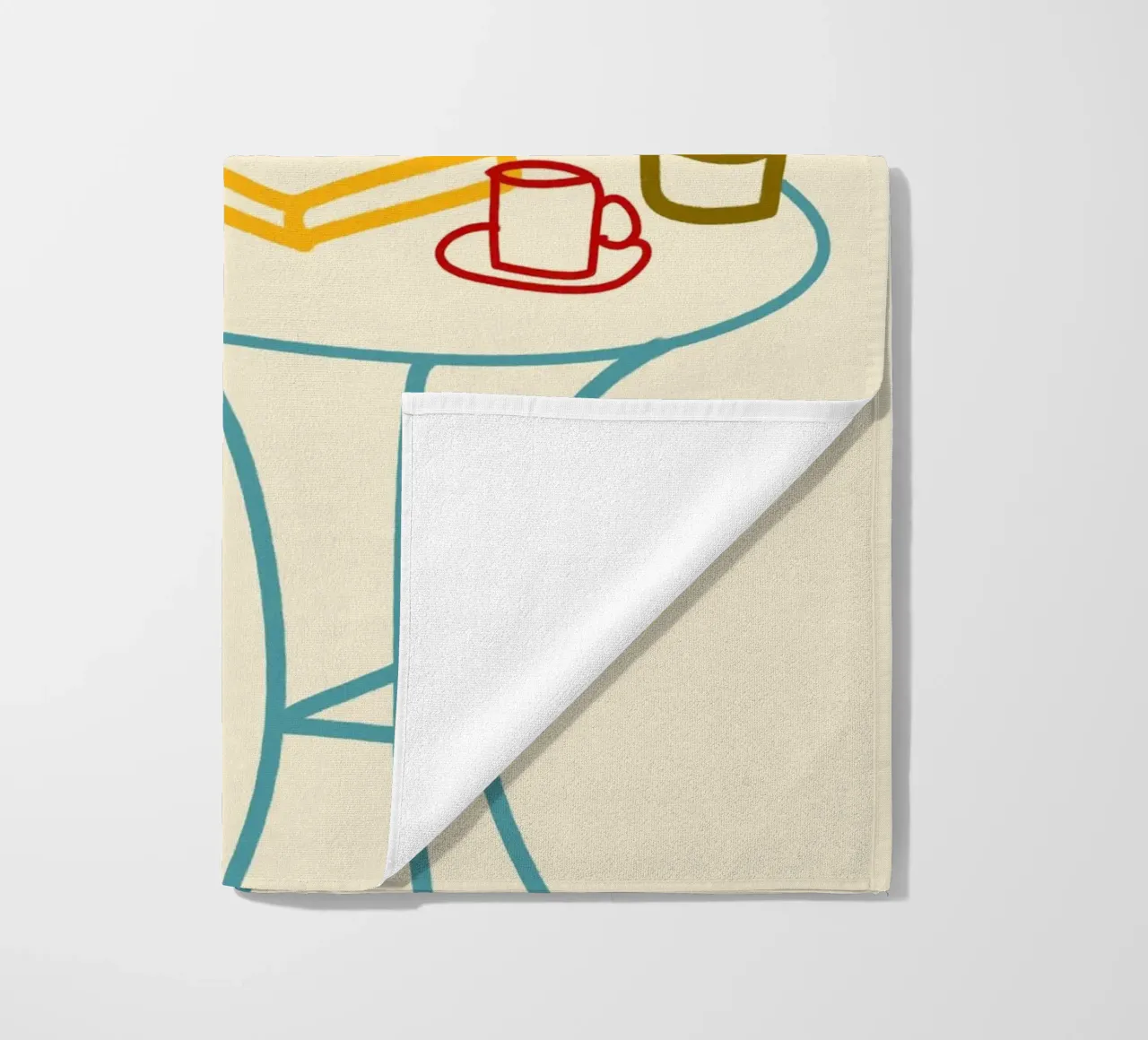 Smettere di scorrere, iniziare a vivere telo mare da Kintsugi99