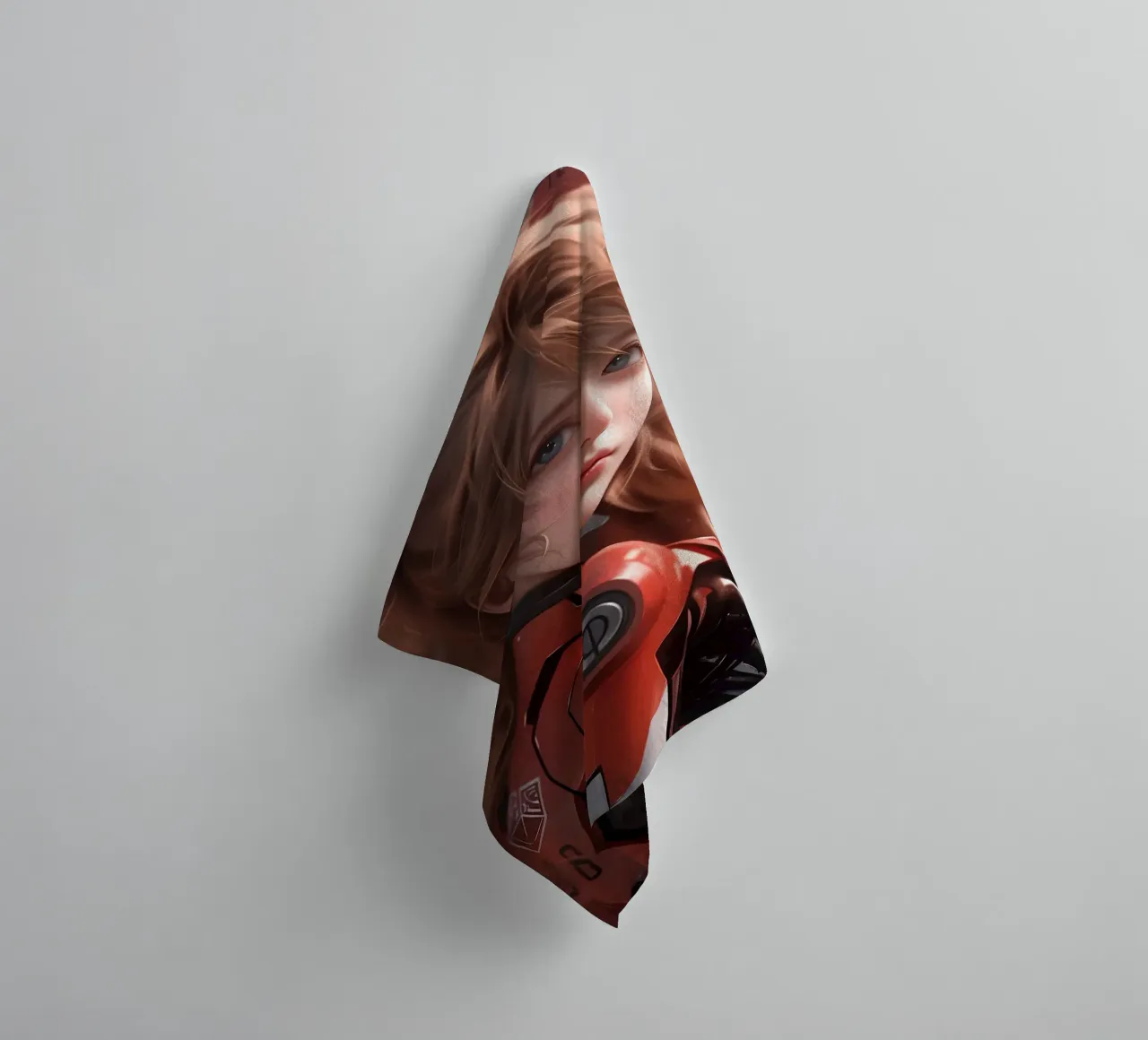 Asuka Langley Soryu Neon Genesis Evangelion asciugamano da bagno da Fleur de Lys