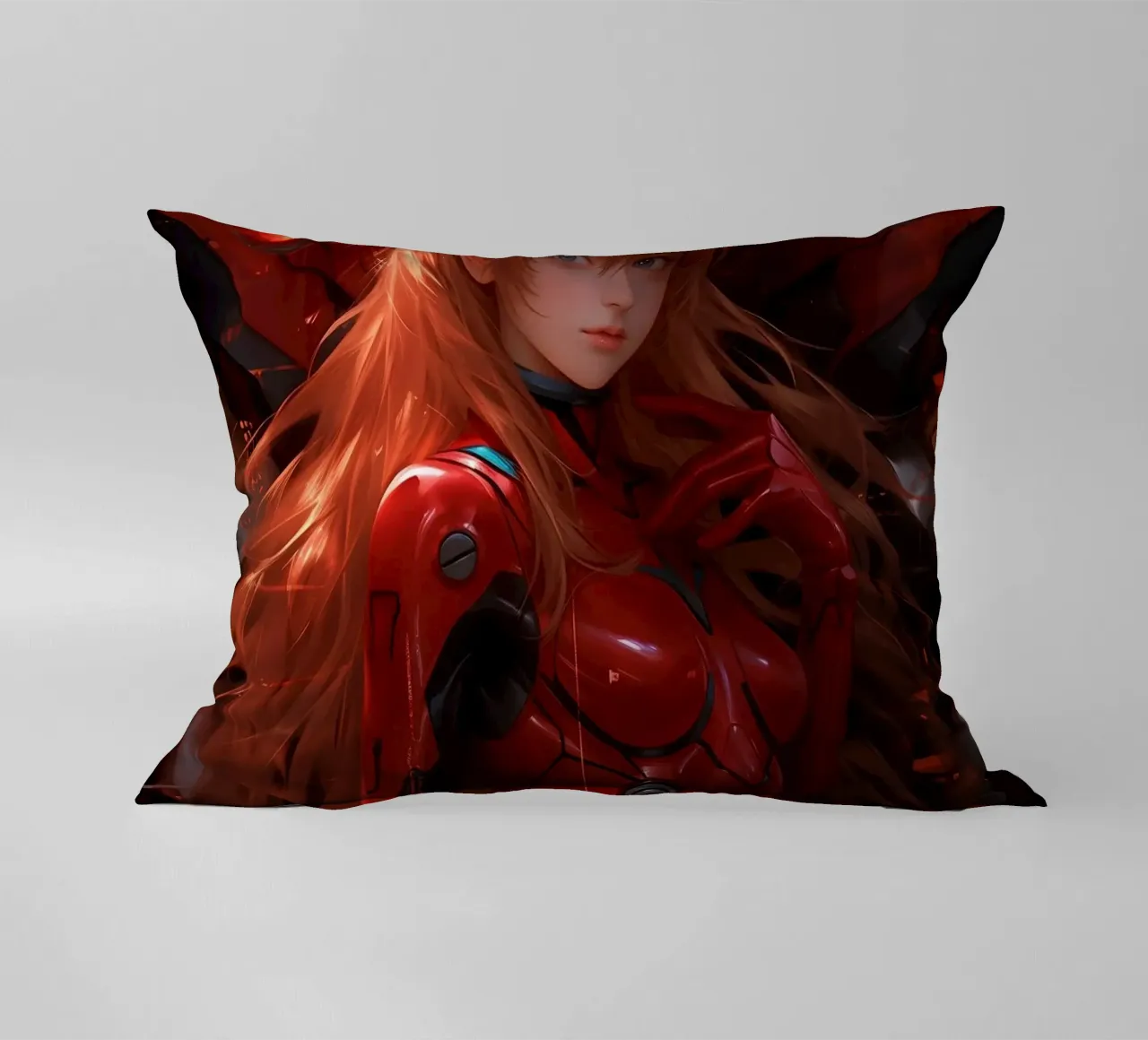 Asuka Langley Soryu Neon Genesis Evangelion cuscino da Fleur de Lys